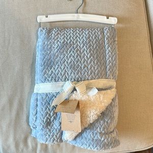 NWT Mona Lapin soft luxury baby blanket